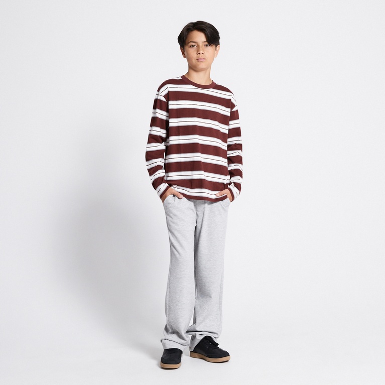 Long sleeve tee "Eliot" Dark Burgundy